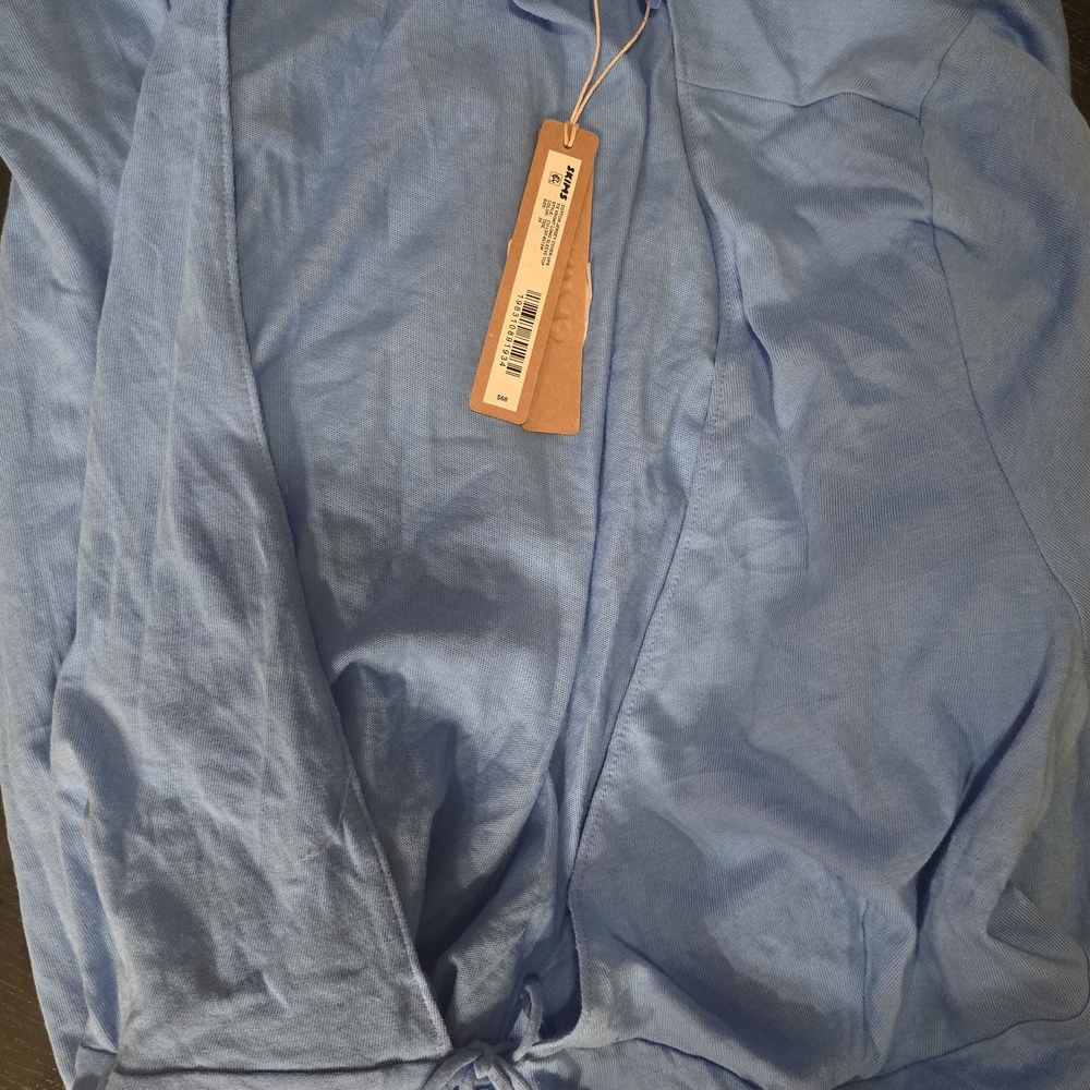 Zara Light Blue Casual Button Down Shirt